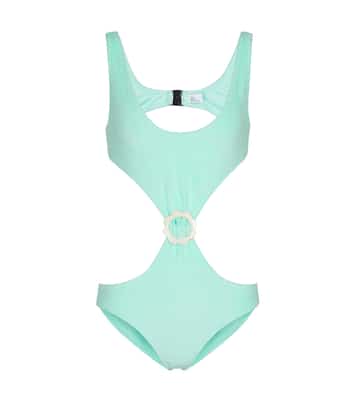 Badeanzug aus Frottee | Lisa Marie Fernandez