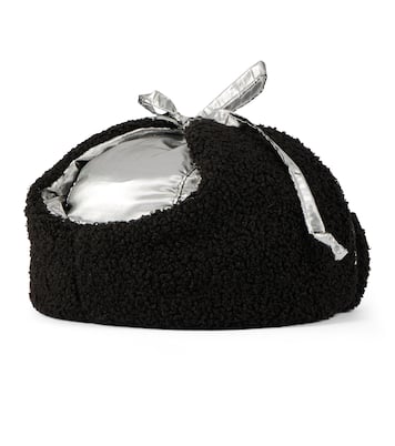 Bibiana metallic leather hat | Maison Michel