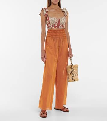 Pantalon ample Esperanza en coton | Johanna Ortiz