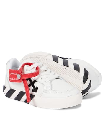 Low Vulcanized leather sneakers | Off-White Kids