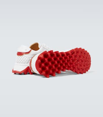 Loubishark leather sneakers | Christian Louboutin