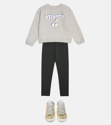 Sweat-shirt Tayla brodé en coton | Bonpoint