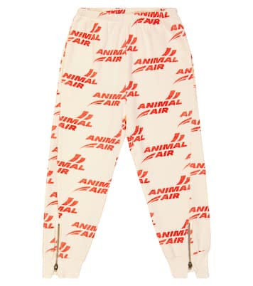 Panther printed cotton sweatpants | The Animals Observatory