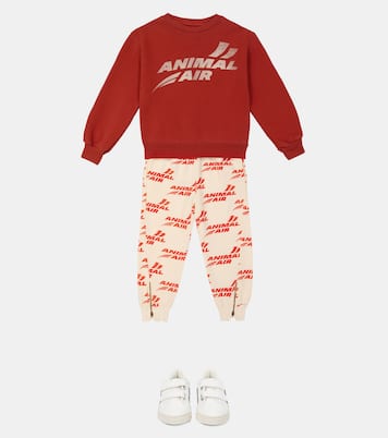 Panther printed cotton sweatpants | The Animals Observatory