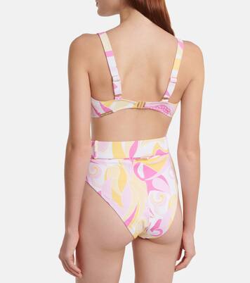 Haut de bikini Clara imprimé | Alexandra Miro