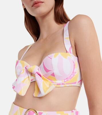 Haut de bikini Clara imprimé | Alexandra Miro