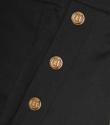 Jupe en laine vierge | Balmain Kids