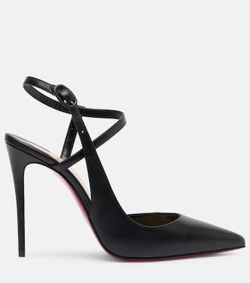 Jenlove 100 leather slingback pumps | Christian Louboutin