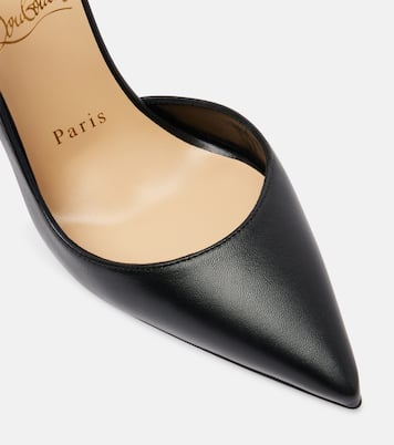Jenlove 100 leather slingback pumps | Christian Louboutin