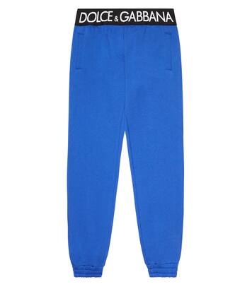 Logo cotton sweatpants | Dolce&Gabbana Kids