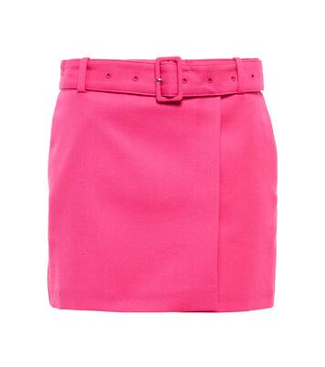 Minirock aus Schurwolle | Ami Paris