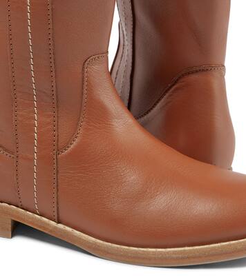 Knee-high leather boots | Chloé Kids