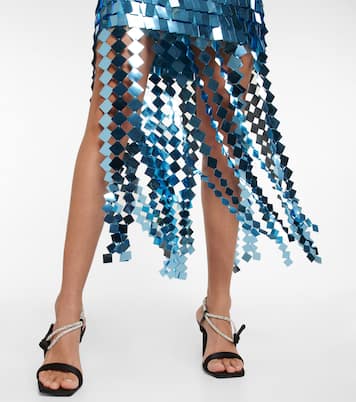 Verzierte Sandalen Cassie aus Satin | Simkhai