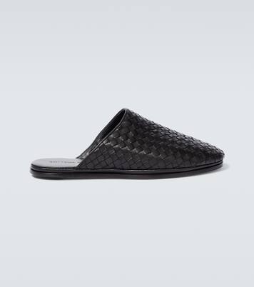 Intrecciato leather slippers | Bottega Veneta