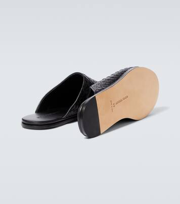 Intrecciato leather slippers | Bottega Veneta