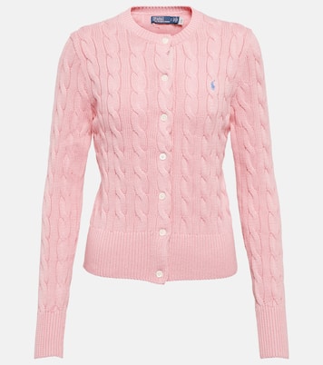 Cable-knit cotton cardigan | Polo Ralph Lauren