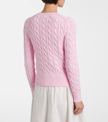 Cable-knit cotton cardigan | Polo Ralph Lauren