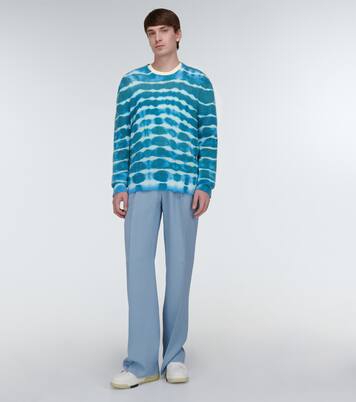 بلوفر من الكشمير والصوف بصبغة Tie-dye | Amiri