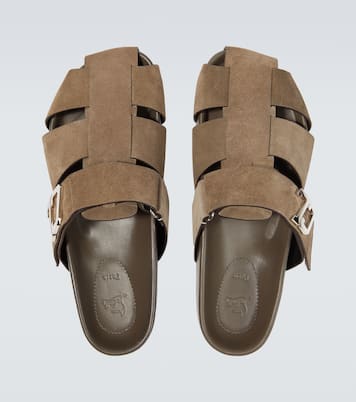 Embellished suede mules | Christian Louboutin
