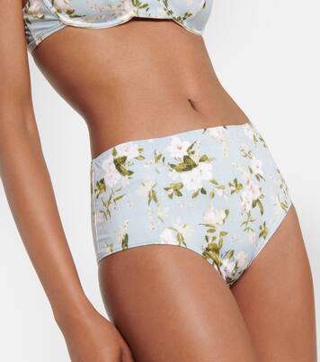 Culotte de bikini à fleurs | Erdem