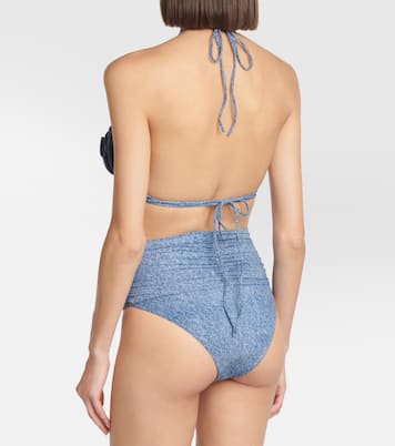 Bedrucktes Bikini-Höschen Corsage | Magda Butrym