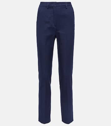 High-Rise-Hose aus Baumwolle | Etro