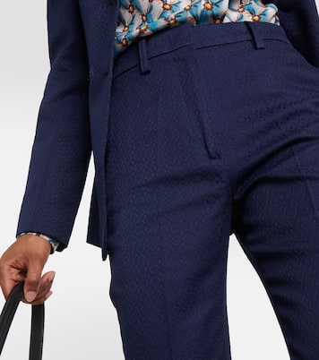 High-Rise-Hose aus Baumwolle | Etro