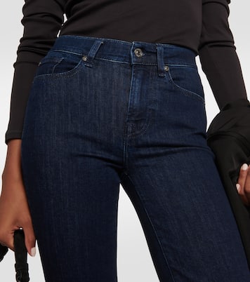 Mid-Rise Jeans The Straight Crop | 7 For All Mankind
