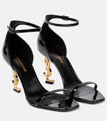 Opyum 85 patent leather sandals | Saint Laurent