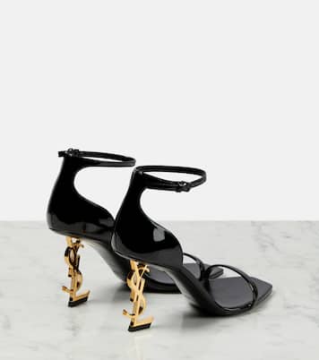 Opyum 85 patent leather sandals | Saint Laurent