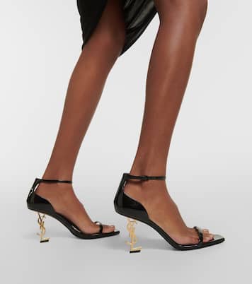 Opyum 85 patent leather sandals | Saint Laurent