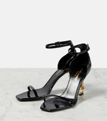 Opyum 85 patent leather sandals | Saint Laurent
