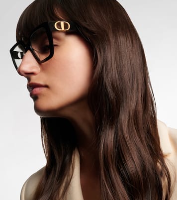 30MontaigneO S1I square glasses | Dior Eyewear