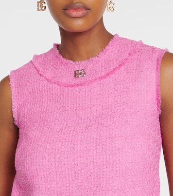 Minikleid DG aus Tweed | Dolce&Gabbana