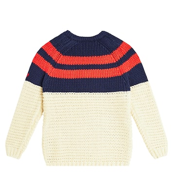 Colorblocked cotton sweater | Scotch & Soda Kids