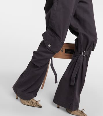 Mid-rise cotton canvas cargo pants | Acne Studios