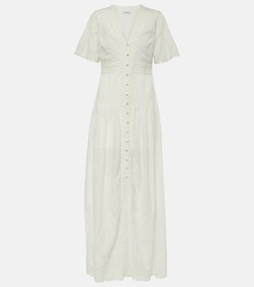 Besticktes Maxikleid Arushi aus Baumwolle | Veronica Beard