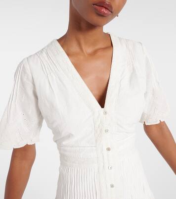 Besticktes Maxikleid Arushi aus Baumwolle | Veronica Beard