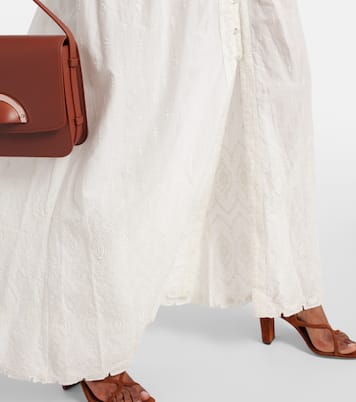 Besticktes Maxikleid Arushi aus Baumwolle | Veronica Beard