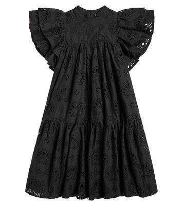 Embroidered cotton dress | Petite Amalie  