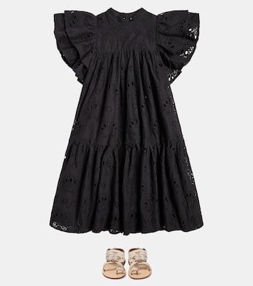 Embroidered cotton dress | Petite Amalie  
