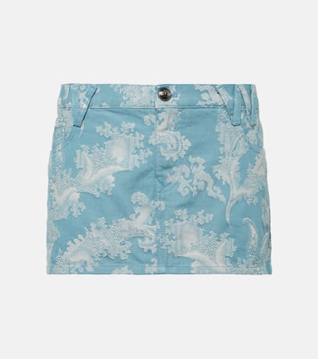 Foam jacquard denim miniskirt | Vivienne Westwood