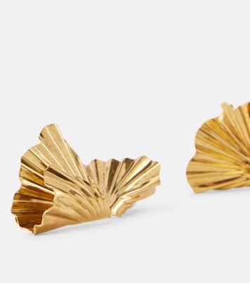 Darya 18kt gold-plated earrings | Jennifer Behr