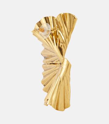 Darya 18kt gold-plated earrings | Jennifer Behr