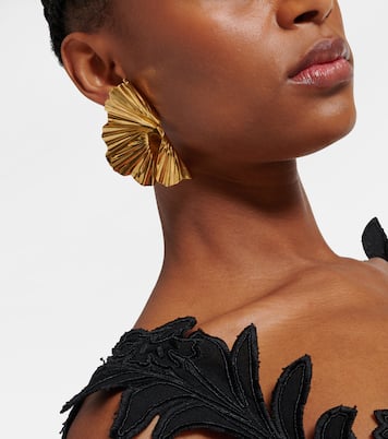 Darya 18kt gold-plated earrings | Jennifer Behr