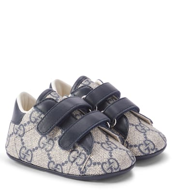 Baby Ace GG Canvas booties | Gucci Kids