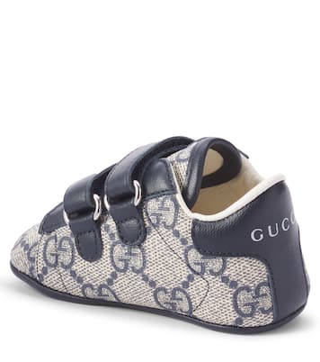 Baby Ace GG Canvas booties | Gucci Kids