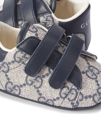 Baby Ace GG Canvas booties | Gucci Kids