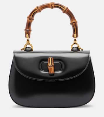Gucci Bamboo 1947 Small leather top-handle bag | Gucci