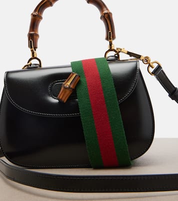 Gucci Bamboo 1947 Small leather top-handle bag | Gucci